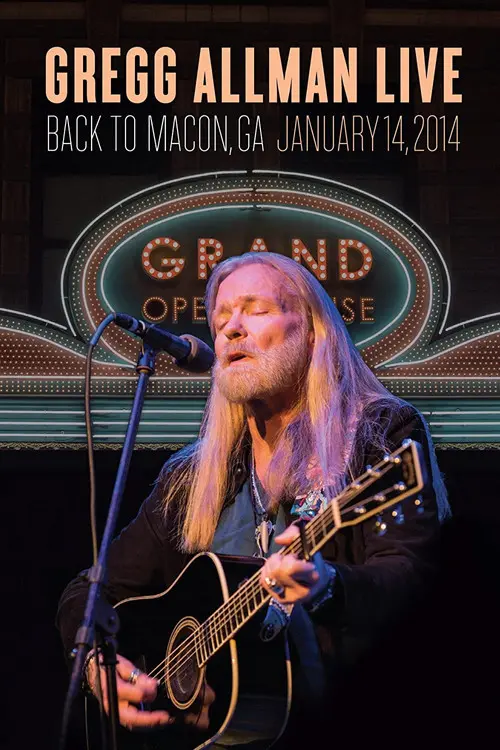 Gregg Allman Live - Back to Macon, GA